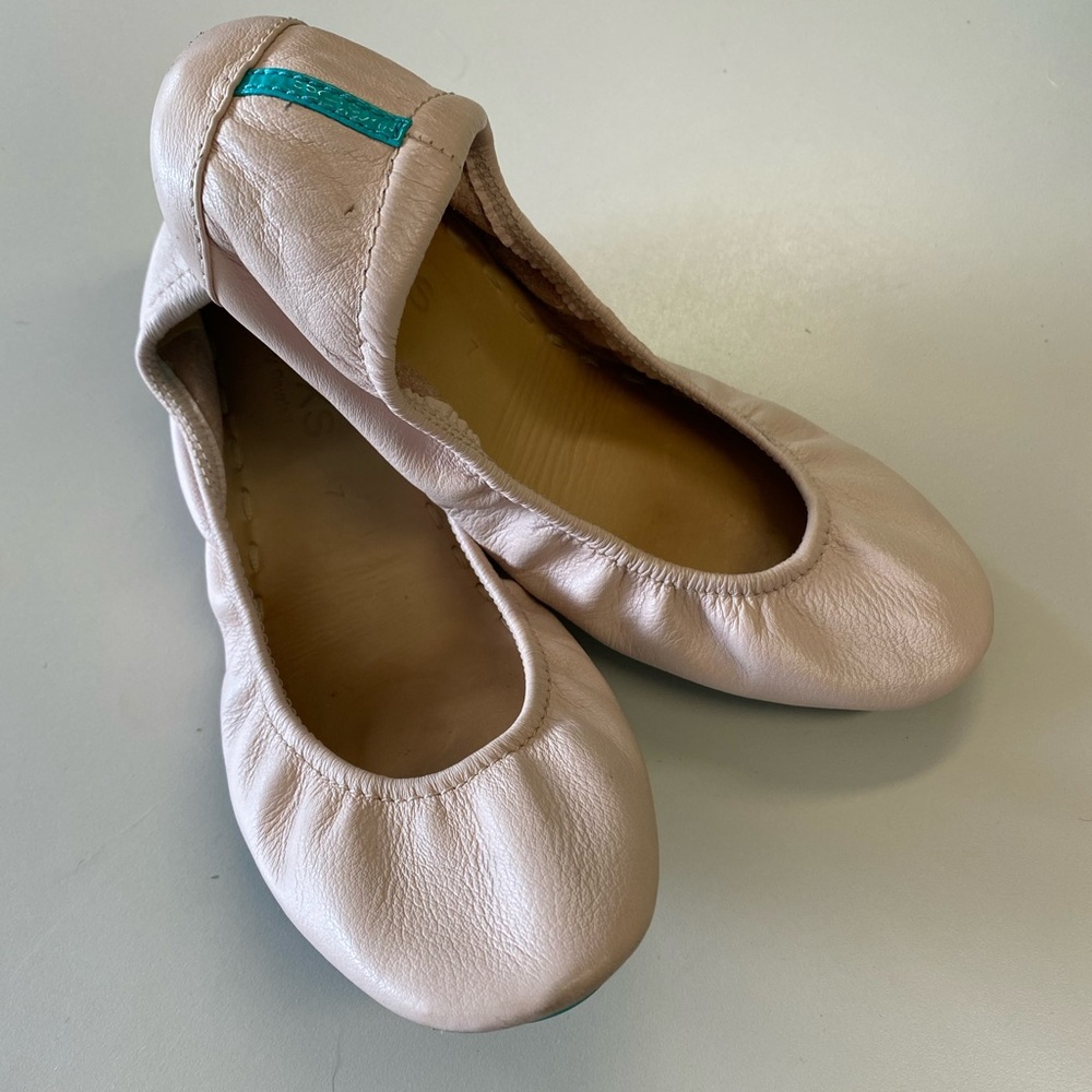 Tieks 7 matte pink flat